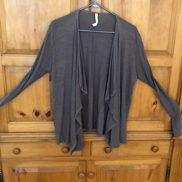 Gray Open cardigan - Picture 1 of 2